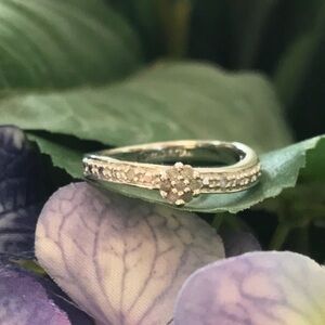 Bradford Exchange 925 Diamond Ring